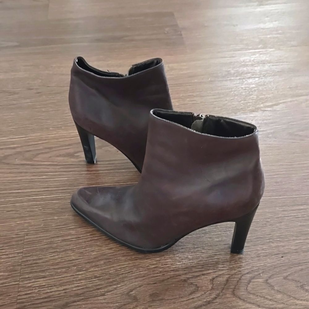 Nine west leather boots 7.5